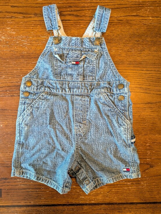 Tommy Hilfiger Other - Vintage Tommy Hilfiger Denim Overalls Toddler Size 18-24 Months